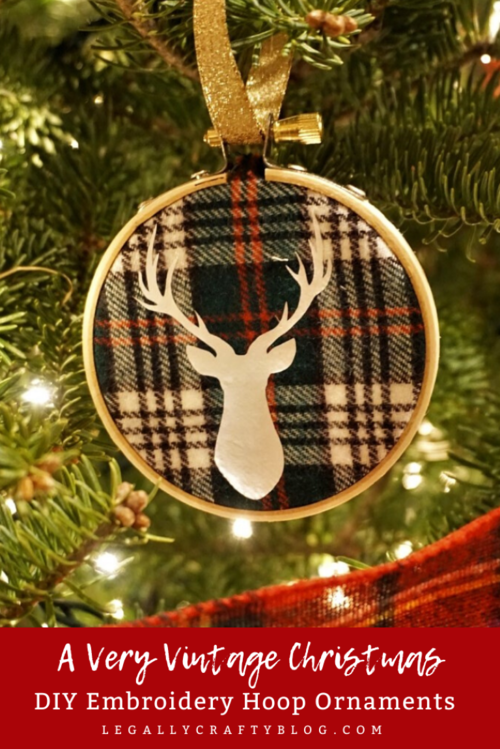 Mad for Plaid: DIY Embroidery Hoop Ornaments — Legally Crafty Blog